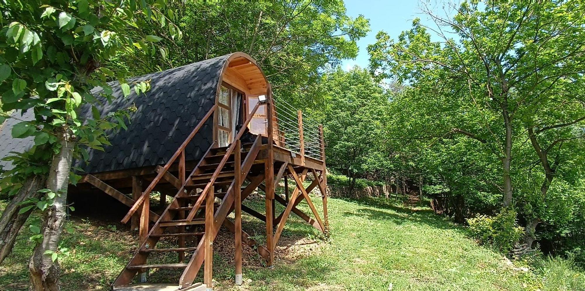 Le Temps Suspendu Hotel Saint-Pierreville Luaran gambar